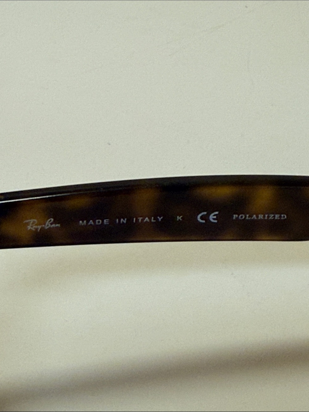 Ray-Ban Tortoise Frame polarized Sunglasses